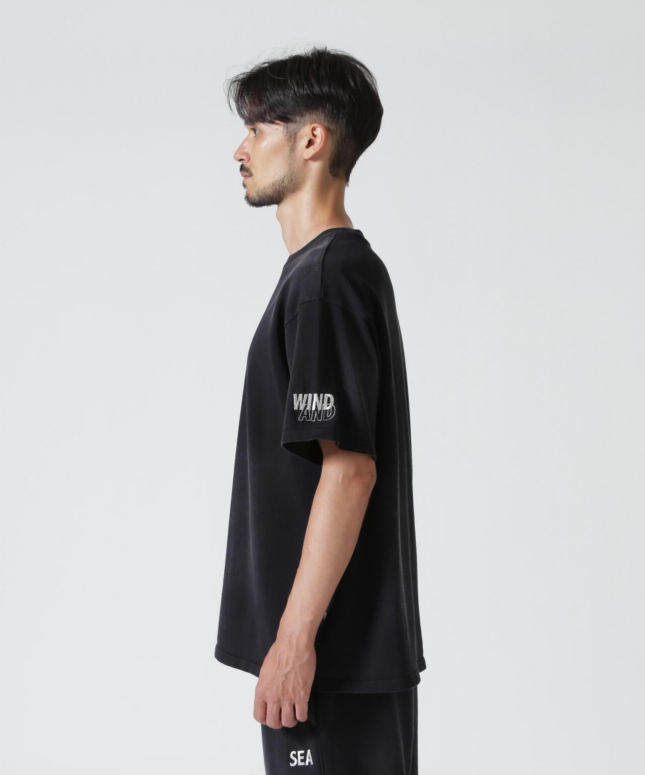 WIND AND SEA SULFUR DYEING LOGO S/S TEE