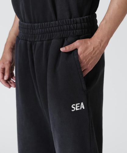 WIND AND SEA SULFUR DYEING LOGO 硫化染印花衛褲