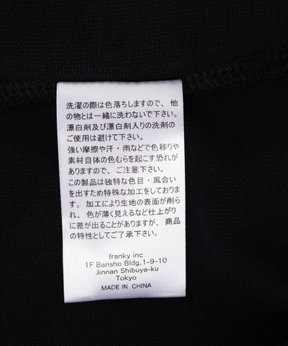 WIND AND SEA SULFUR DYEING LOGO S/S TEE