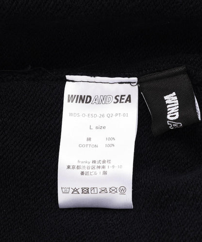 WIND AND SEA SULFUR DYEING LOGO 硫化染印花衛褲