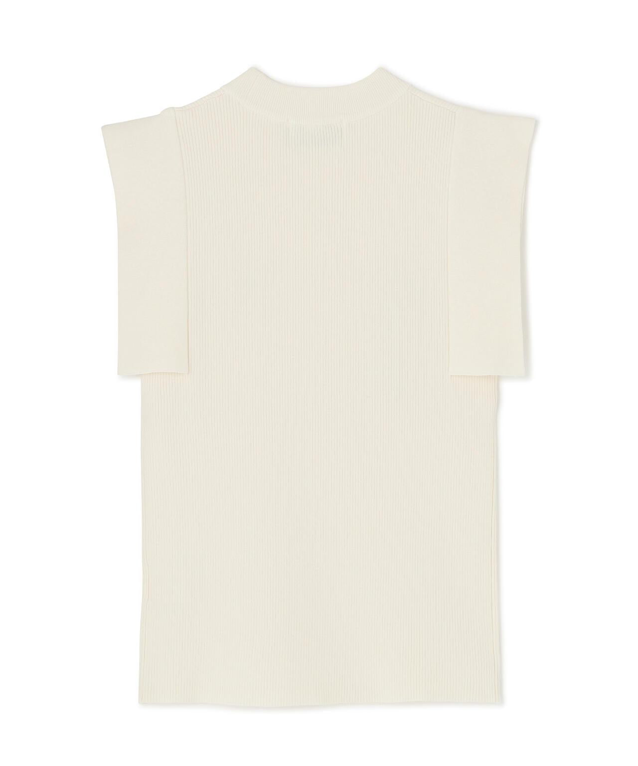 CLANE SQUARE SLEEVE KNIT TOPS