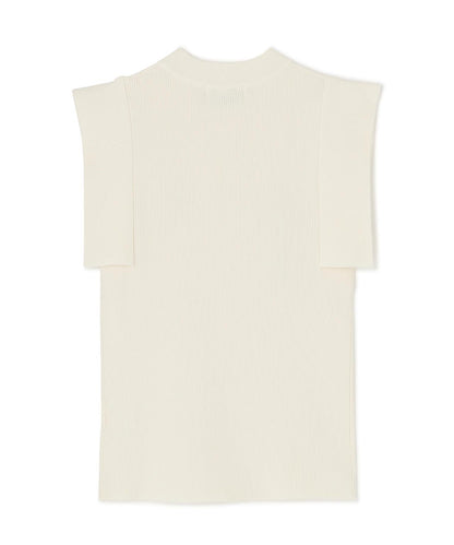 CLANE SQUARE SLEEVE KNIT TOPS