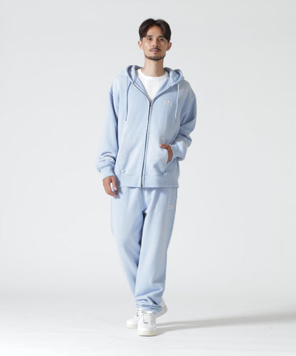 WIND AND SEA / SULFUR DYEING LOGO ZIP SWEATSHIRT