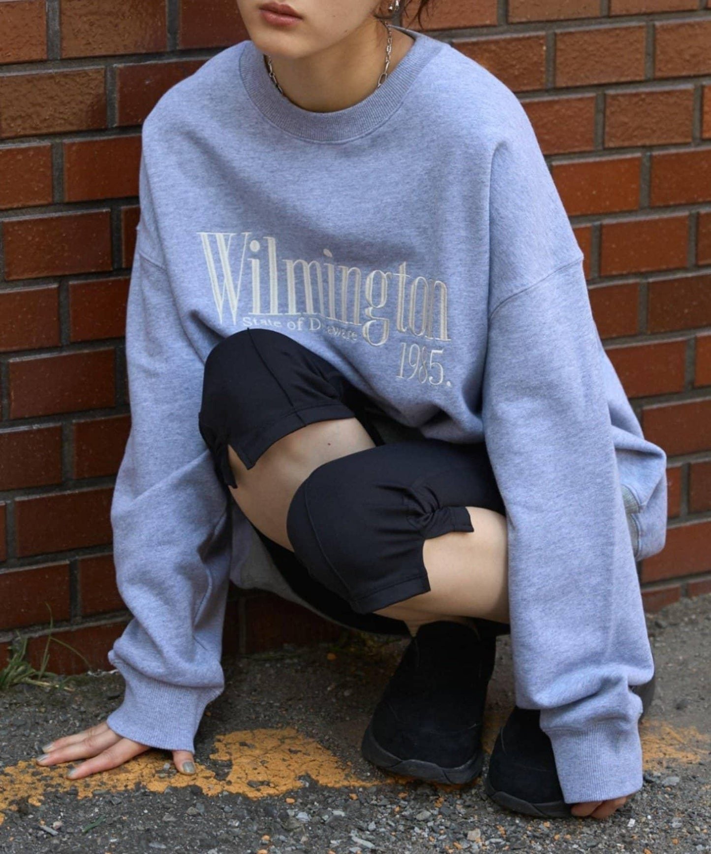 刺繡Logo套頭衛衣