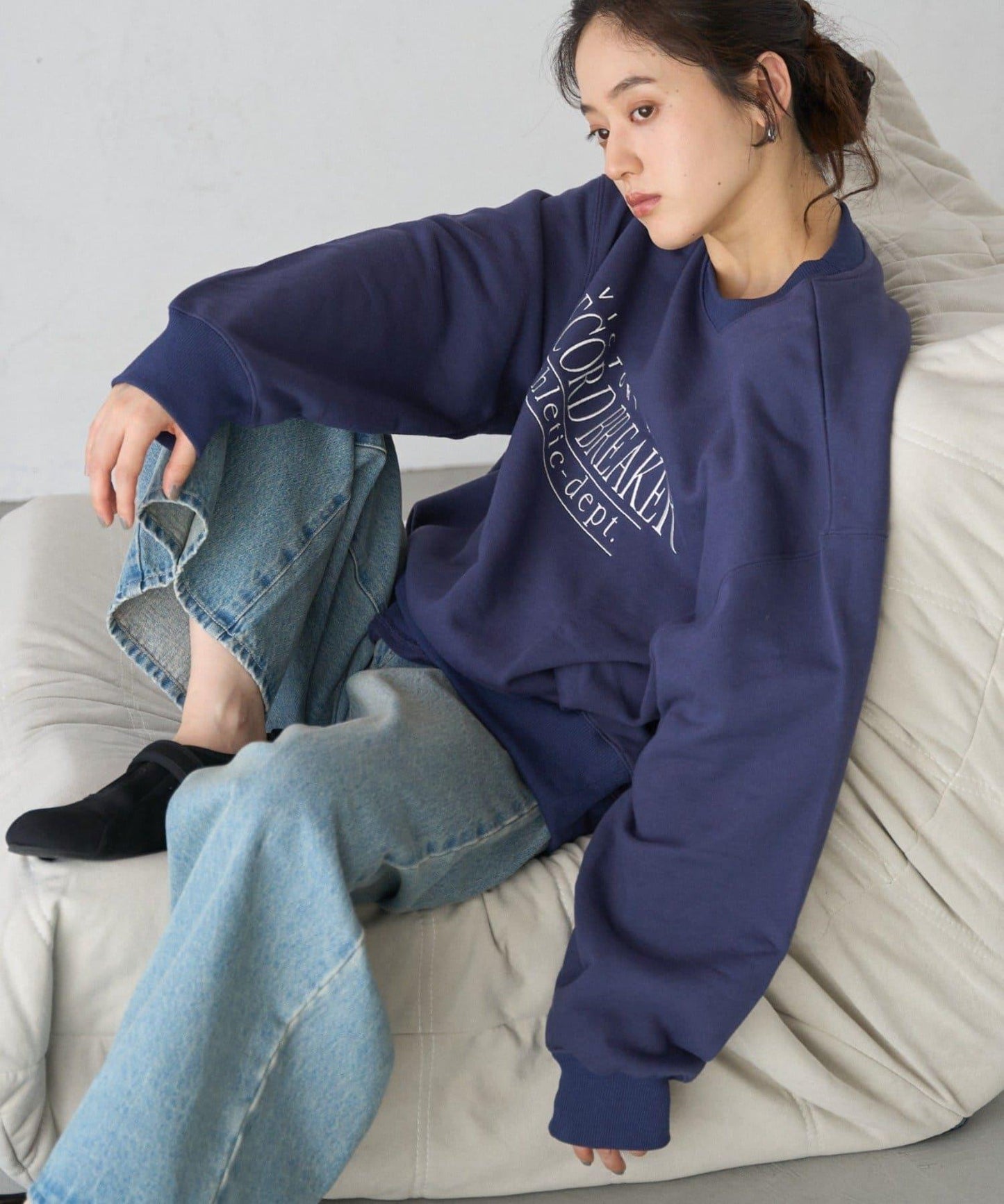 刺繡Logo套頭衛衣