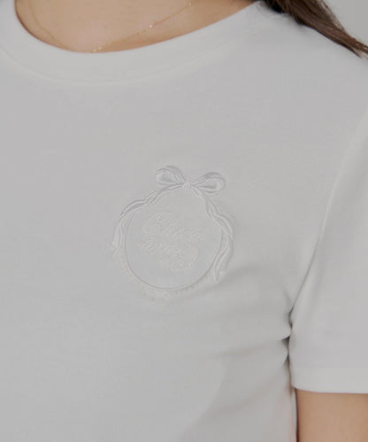 刺繡徽章Logo T恤