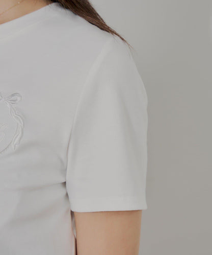 刺繡徽章Logo T恤