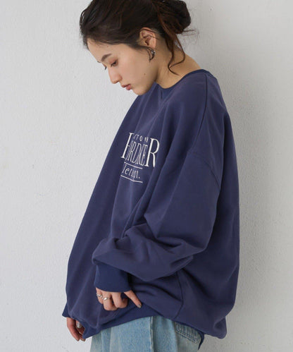 刺繡Logo套頭衛衣