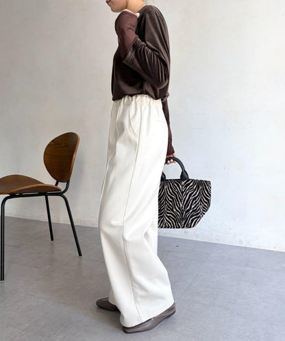 袖部透視天鵝絨剪裁上衣