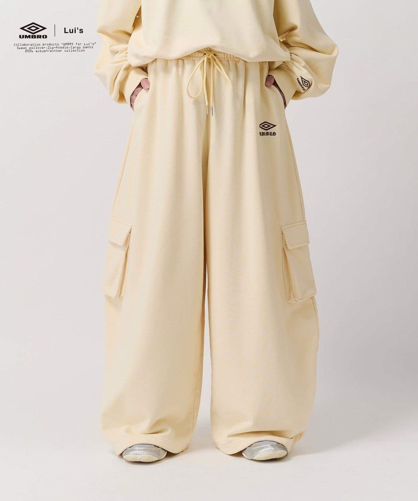 【UMBRO for Lui's】氣球曲線工裝運動褲