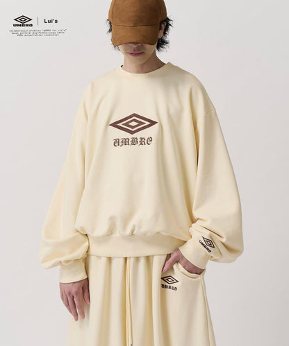 UMBRO for Lui's 水洗做舊寬鬆套頭衛衣
