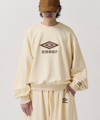 UMBRO for Lui's 水洗做舊寬鬆套頭衛衣