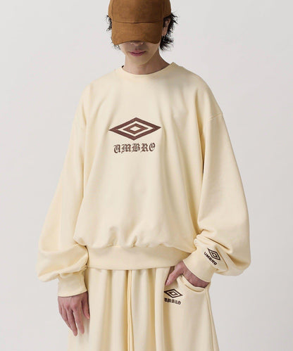 UMBRO for Lui's 水洗做舊寬鬆套頭衛衣