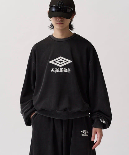 UMBRO for Lui's 水洗做舊寬鬆套頭衛衣