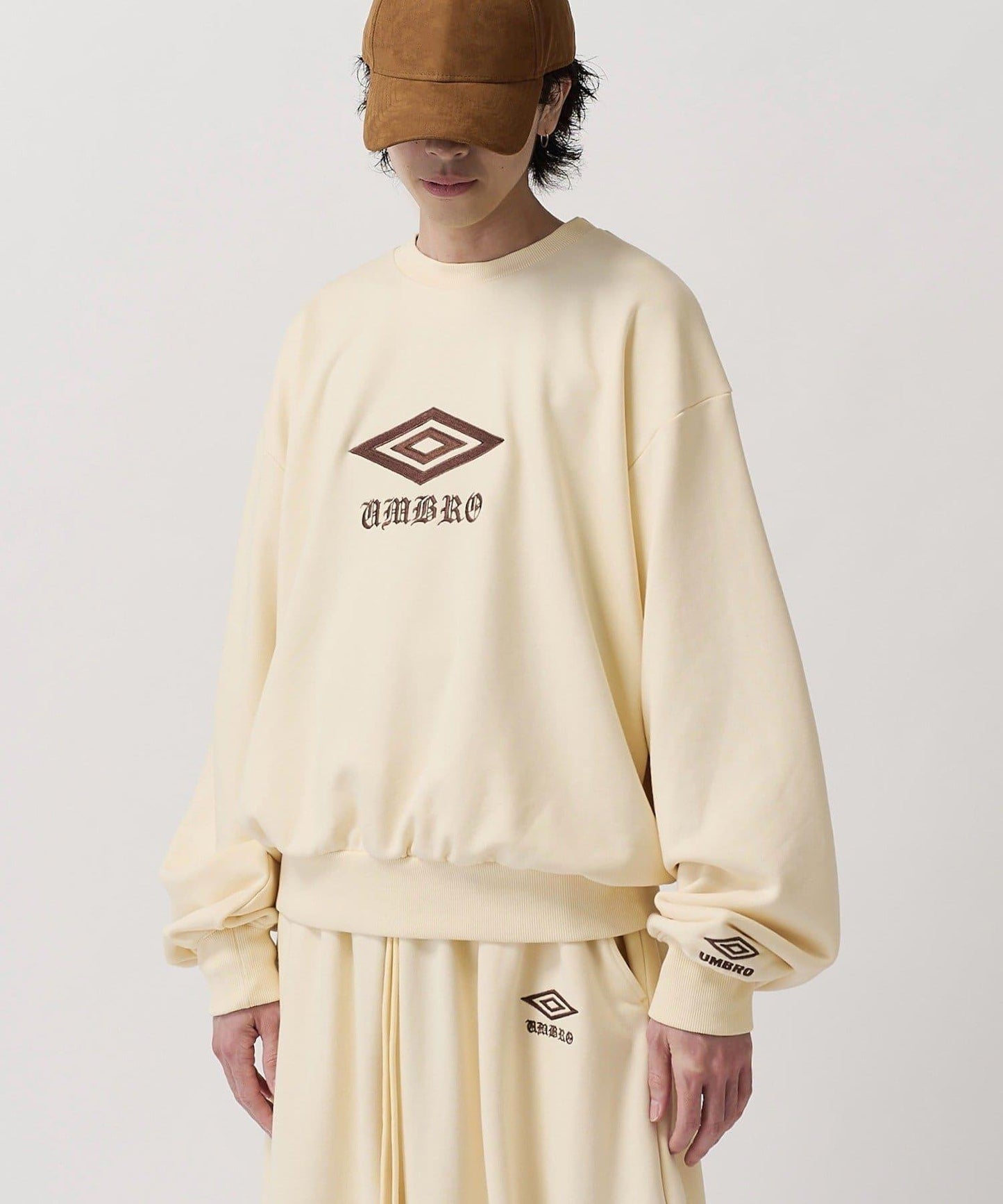 UMBRO for Lui's 水洗做舊寬鬆套頭衛衣