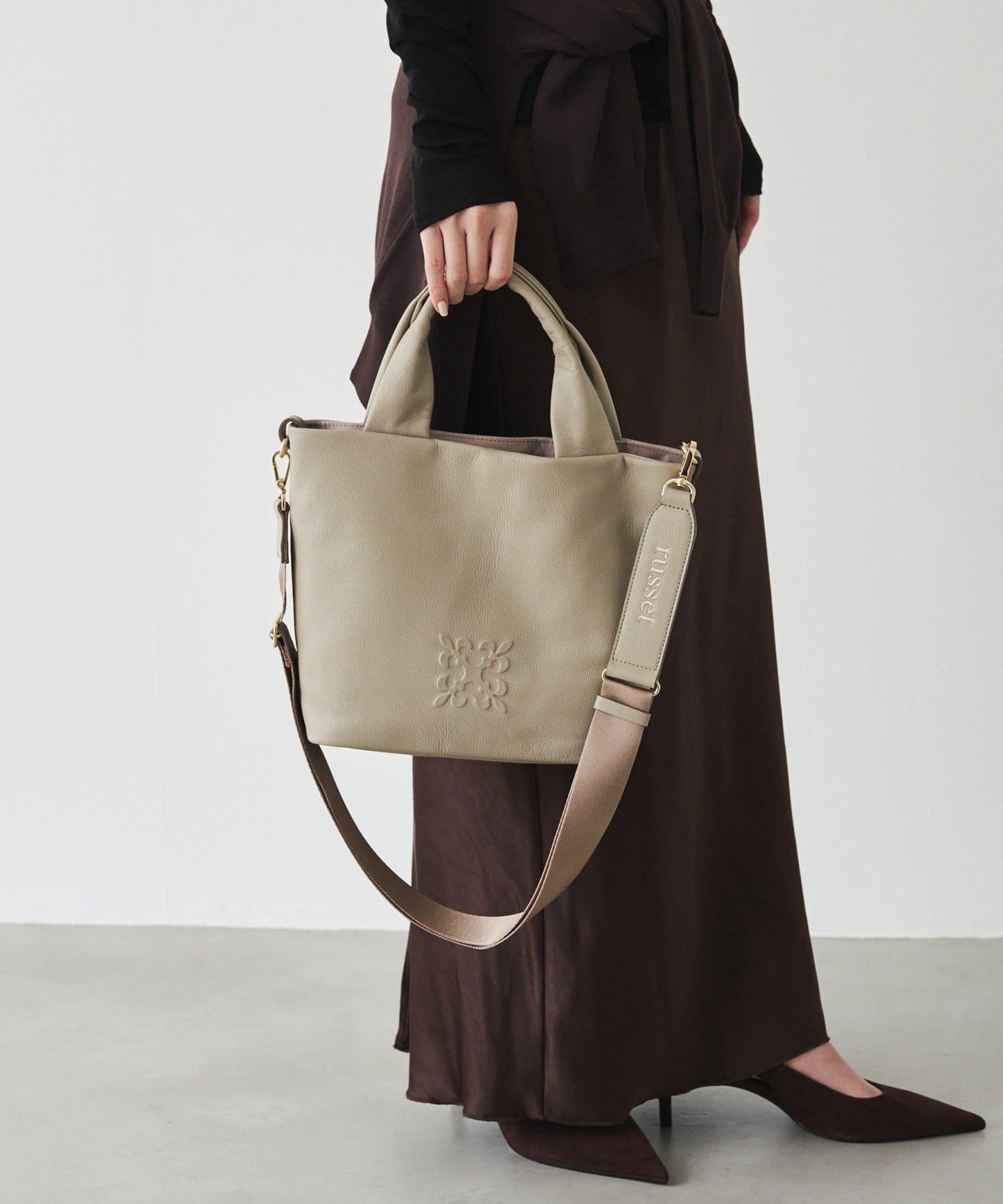 Souffle TOTE 皮革2WAY托特包