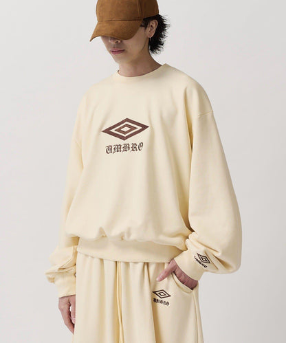 UMBRO for Lui's 水洗做舊寬鬆套頭衛衣