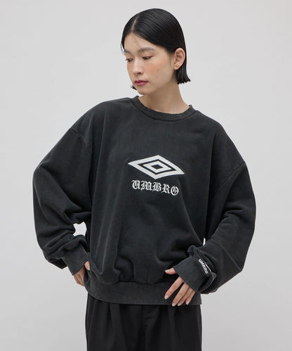 UMBRO for Lui's 水洗做舊寬鬆套頭衛衣