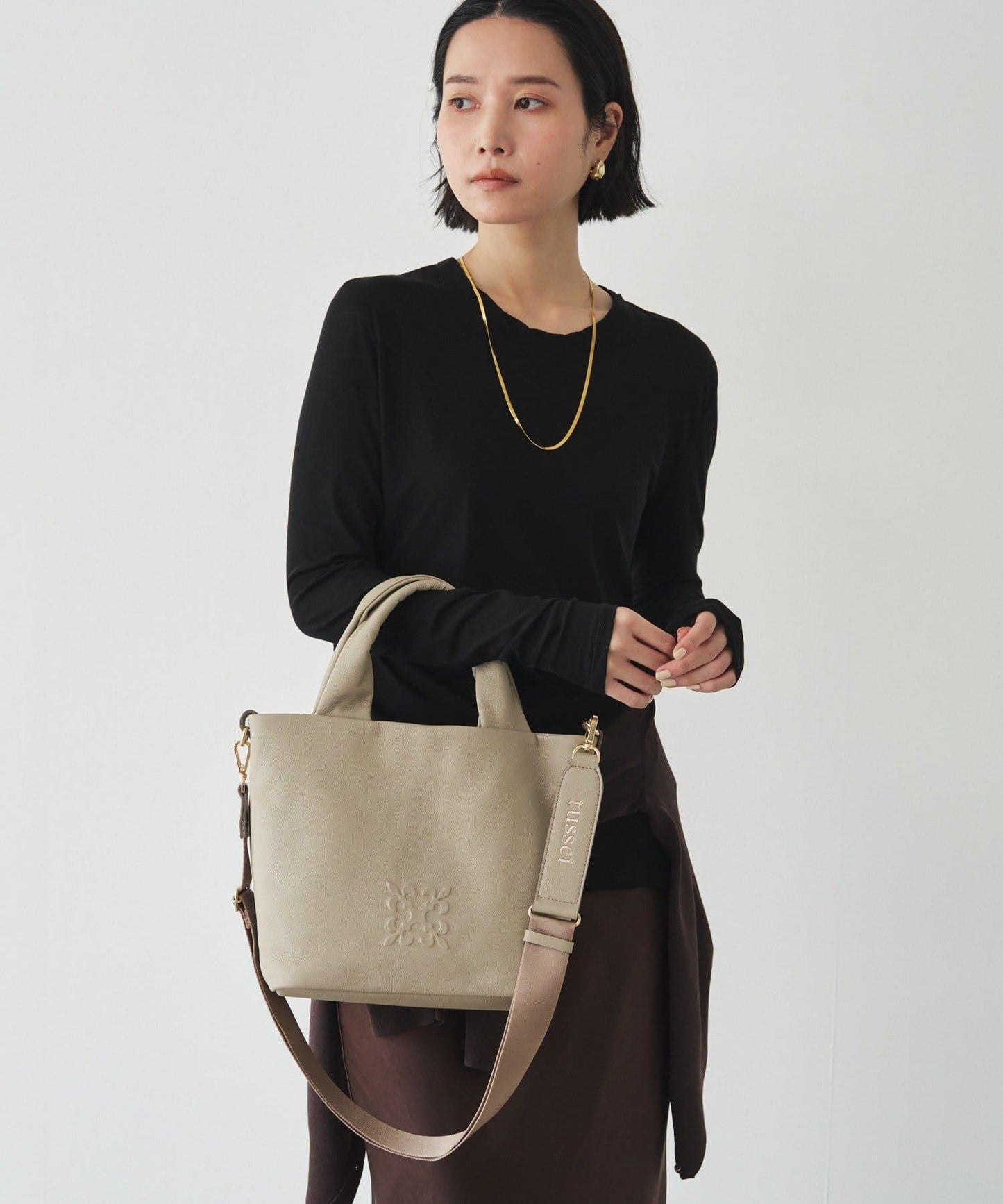 Souffle TOTE 皮革2WAY托特包
