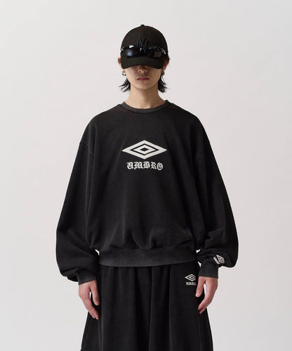 UMBRO for Lui's 水洗做舊寬鬆套頭衛衣