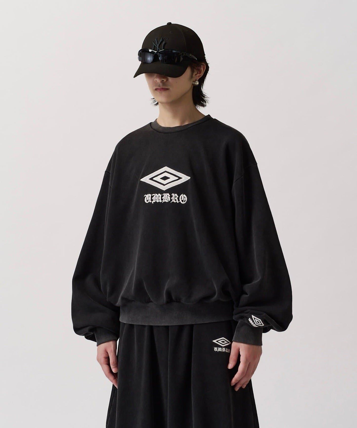 UMBRO for Lui's 水洗做舊寬鬆套頭衛衣