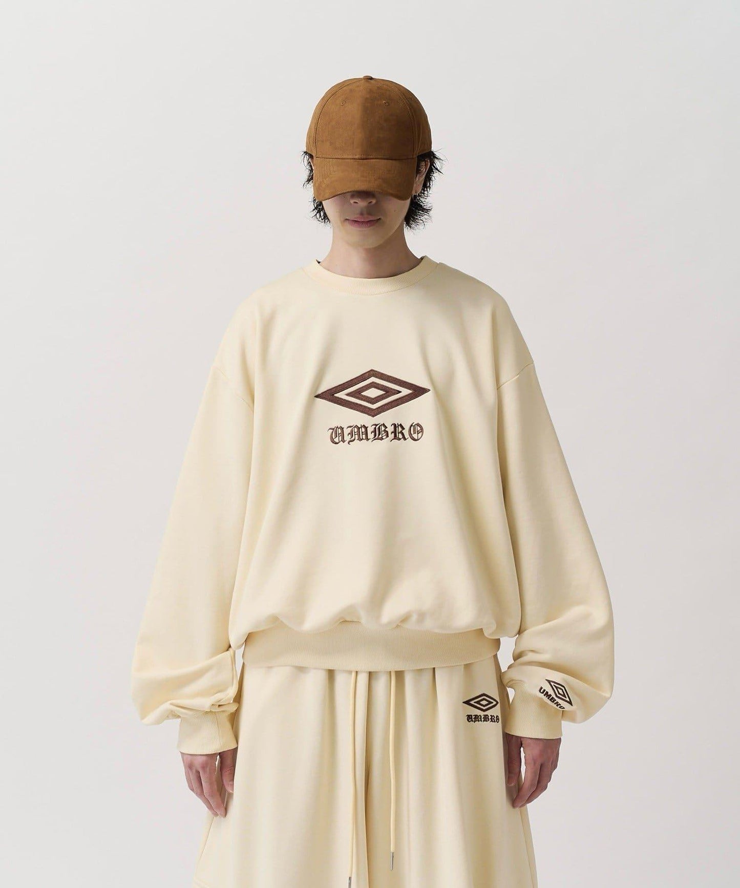 UMBRO for Lui's 水洗做舊寬鬆套頭衛衣