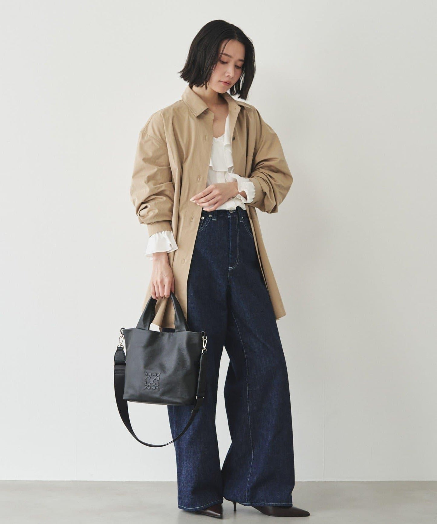 Souffle TOTE 皮革2WAY托特包
