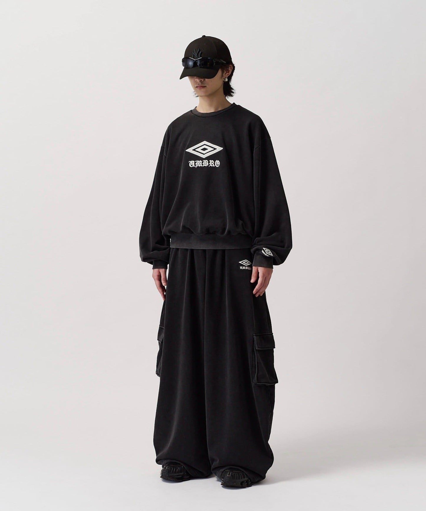 UMBRO for Lui's 水洗做舊寬鬆套頭衛衣