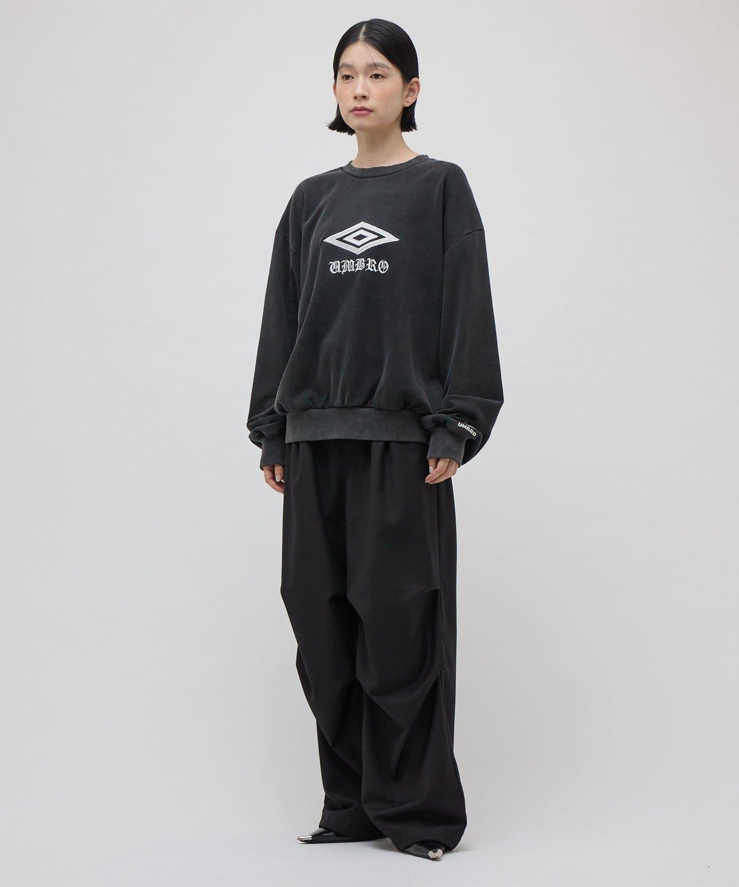 UMBRO for Lui's 水洗做舊寬鬆套頭衛衣