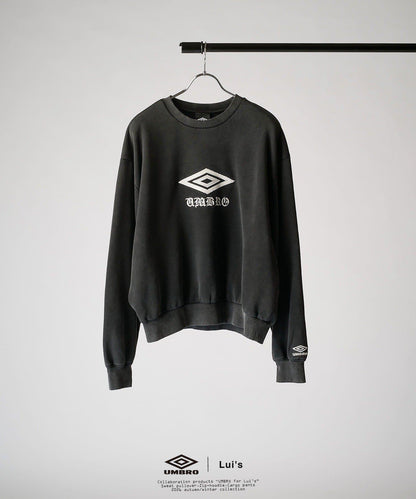 UMBRO for Lui's 水洗做舊寬鬆套頭衛衣