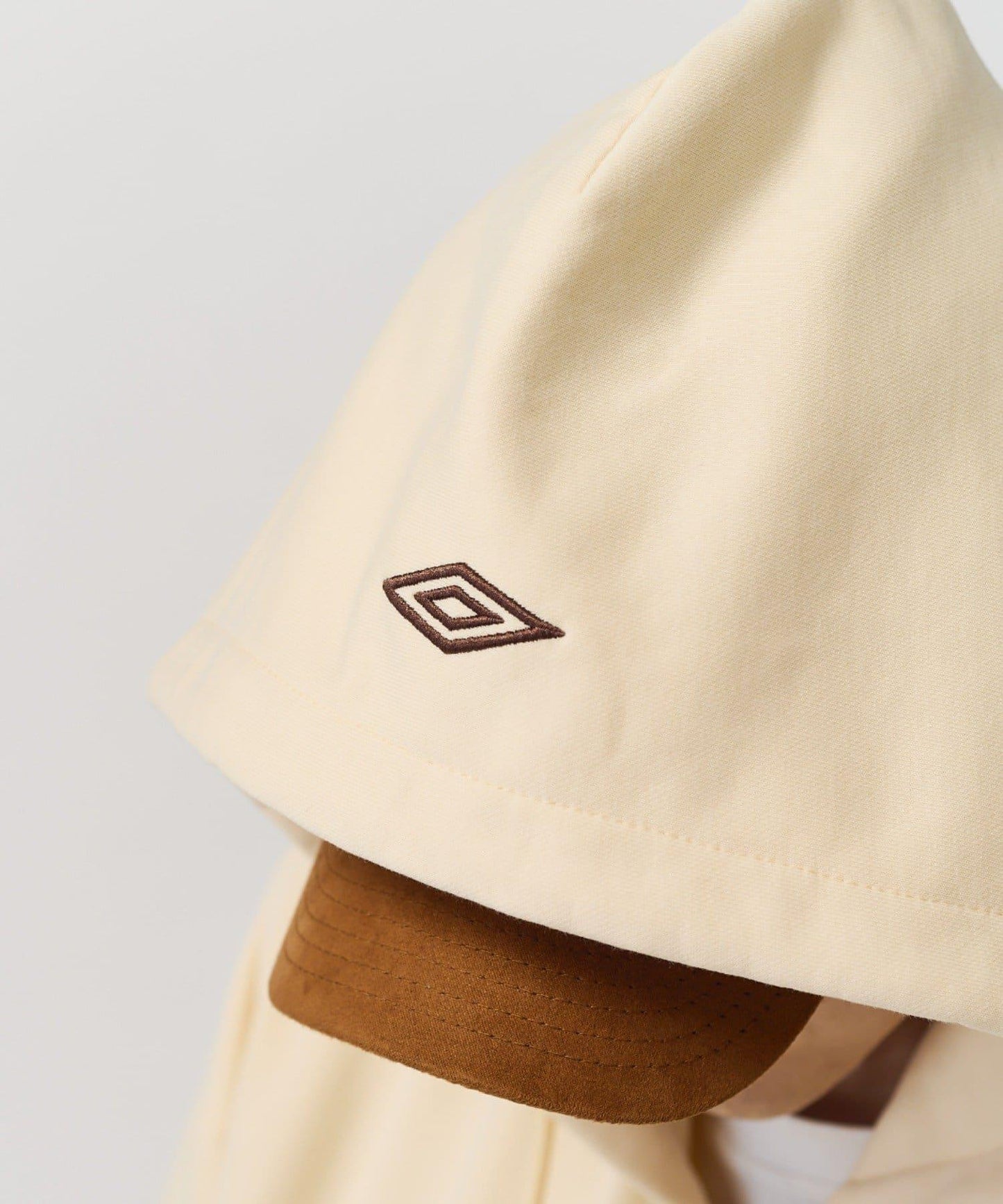 UMBRO for Lui's 水洗做舊寬鬆連帽拉鍊衛衣