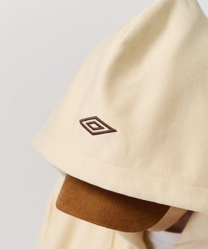 UMBRO for Lui's 水洗做舊寬鬆連帽拉鍊衛衣