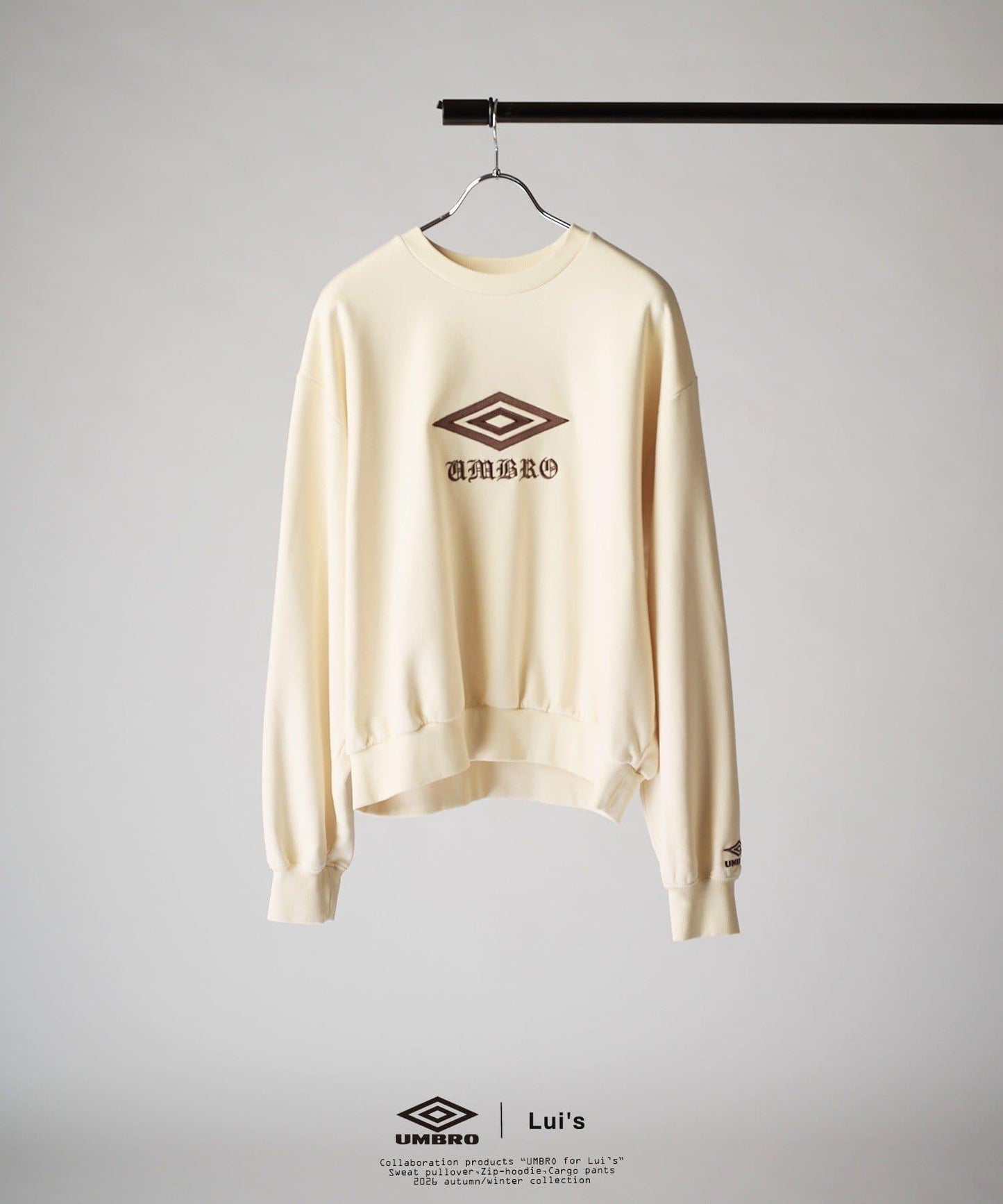 UMBRO for Lui's 水洗做舊寬鬆套頭衛衣
