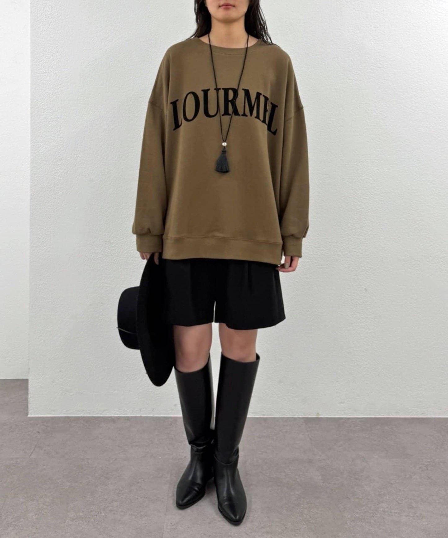 /再登場/累計販売數2.5萬枚 2WAY Logo套頭衫