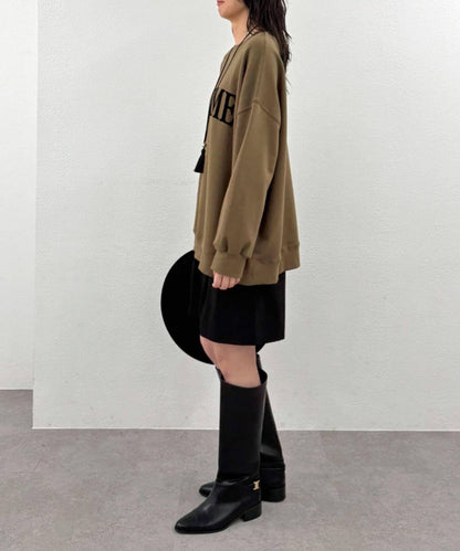 /再登場/累計販売數2.5萬枚 2WAY Logo套頭衫