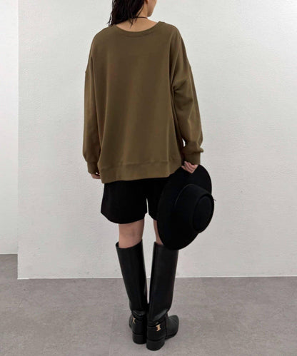 /再登場/累計販売數2.5萬枚 2WAY Logo套頭衫