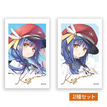 anemoi 白渡小詠 照片風迷你貼紙 2枚套