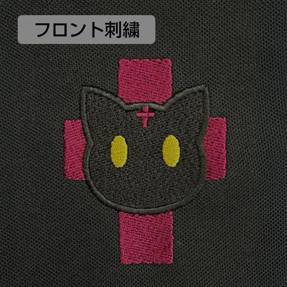 この素晴らしい世界に祝福を!（為美好的世界獻上祝福！） ちょむすけ 刺繡POLO衫 BLACK XL碼