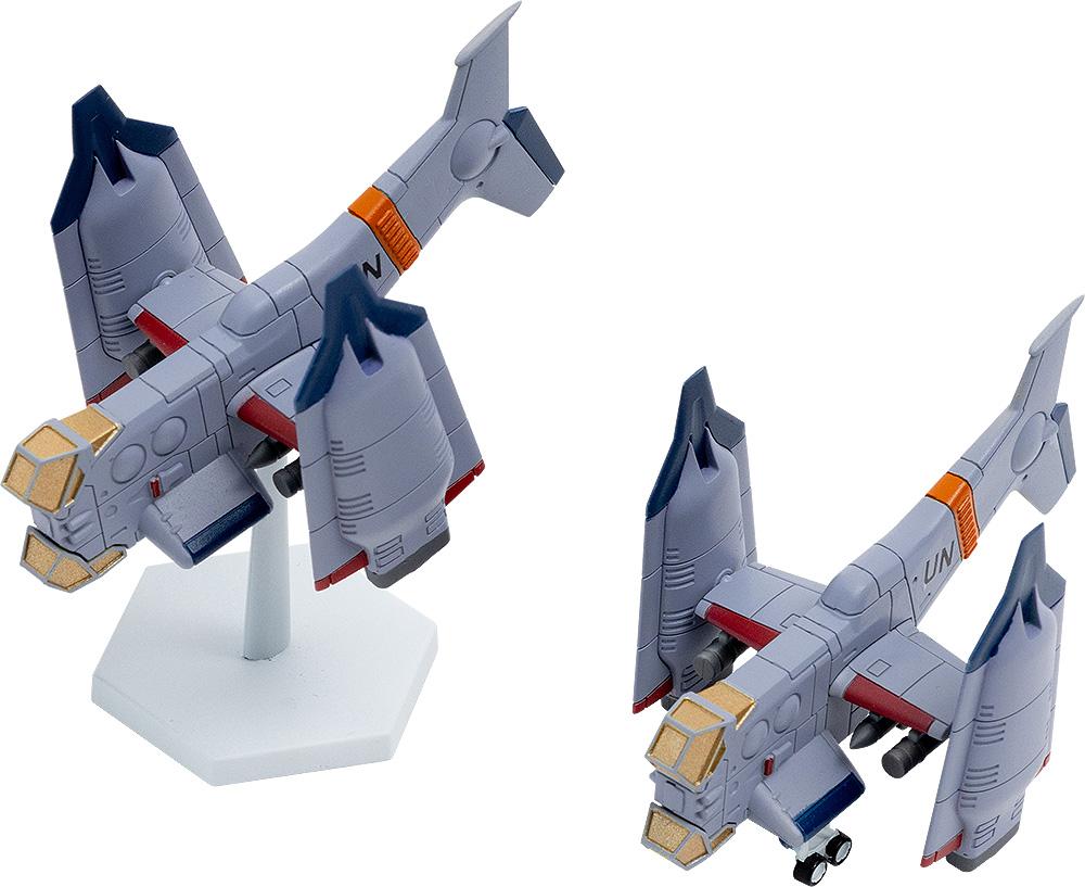 ヱヴァンゲリヲン新劇場版（新世紀福音戰士新劇場版） SYUTO Tiny Scale 1/350 近接航空支援用垂直離著陸對地攻擊機 YAGR-3B