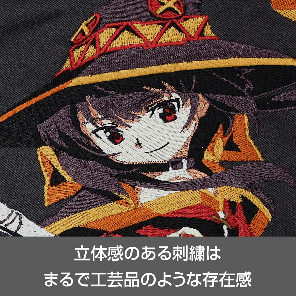 この素晴らしい世界に祝福を!（為美好的世界獻上祝福！） 惠惠 刺繡工裝襯衫/灰色 L碼