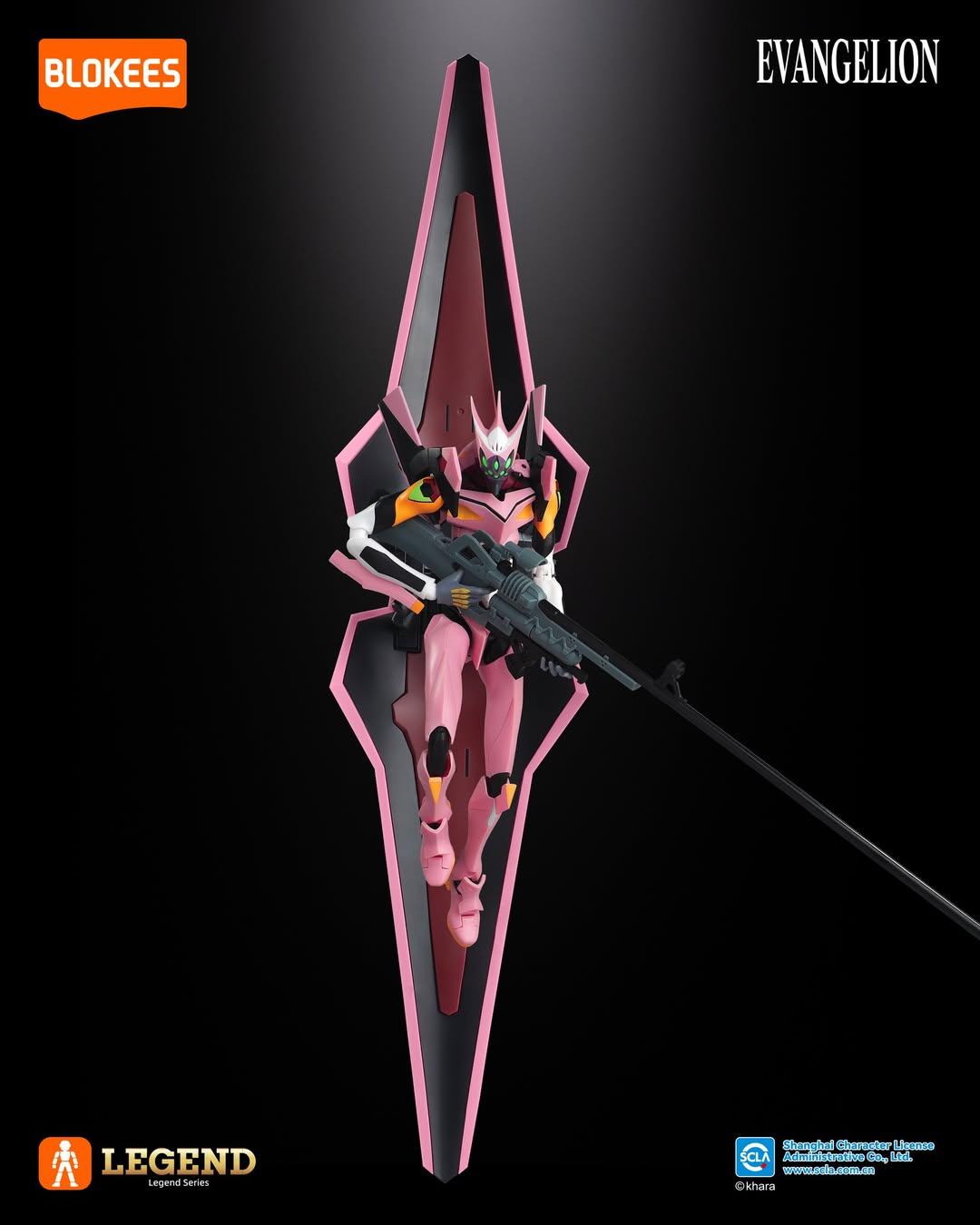 新世紀福音戰士 Blokees Action Edition 正規実用型(ヴィレカスタム) 8號機α 塑膠模型