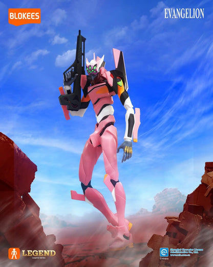 新世紀福音戰士 Blokees Action Edition 正規実用型(ヴィレカスタム) 8號機α 塑膠模型