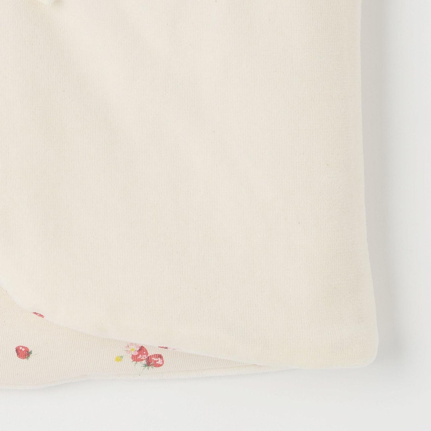 野草莓刺繡馬甲 【有機】【日本製】
