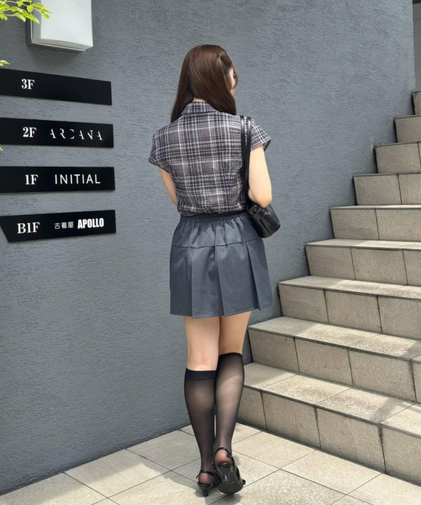 continuer 拿破崙風迷你半身裙