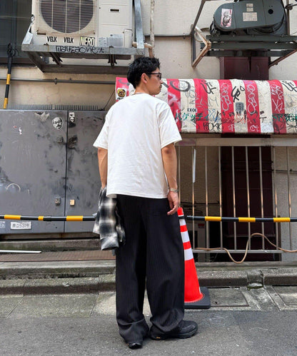 拼色印花T恤