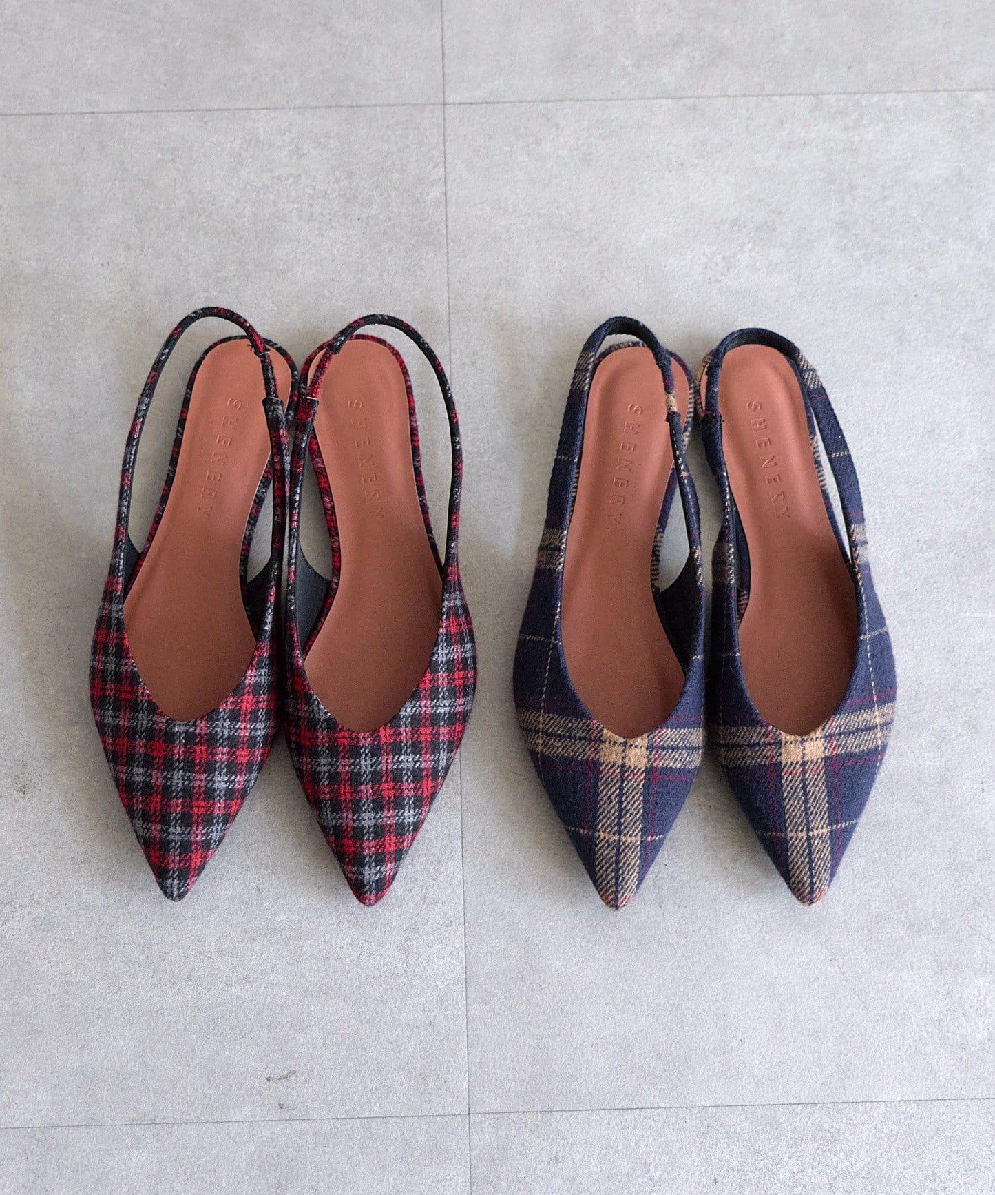 Slingback 平底鞋