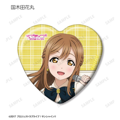 ラブライブ！サンシャイン!!（LoveLive!Sunshine!!） 描き下ろし 格紋連衣裙衣裝ver. 收藏愛心形徽章 9個裝整盒