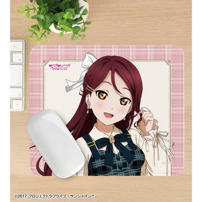 ラブライブ！サンシャイン!!（Love Live! Sunshine!!） 櫻內梨子 格紋連衣裙造型 鼠標墊