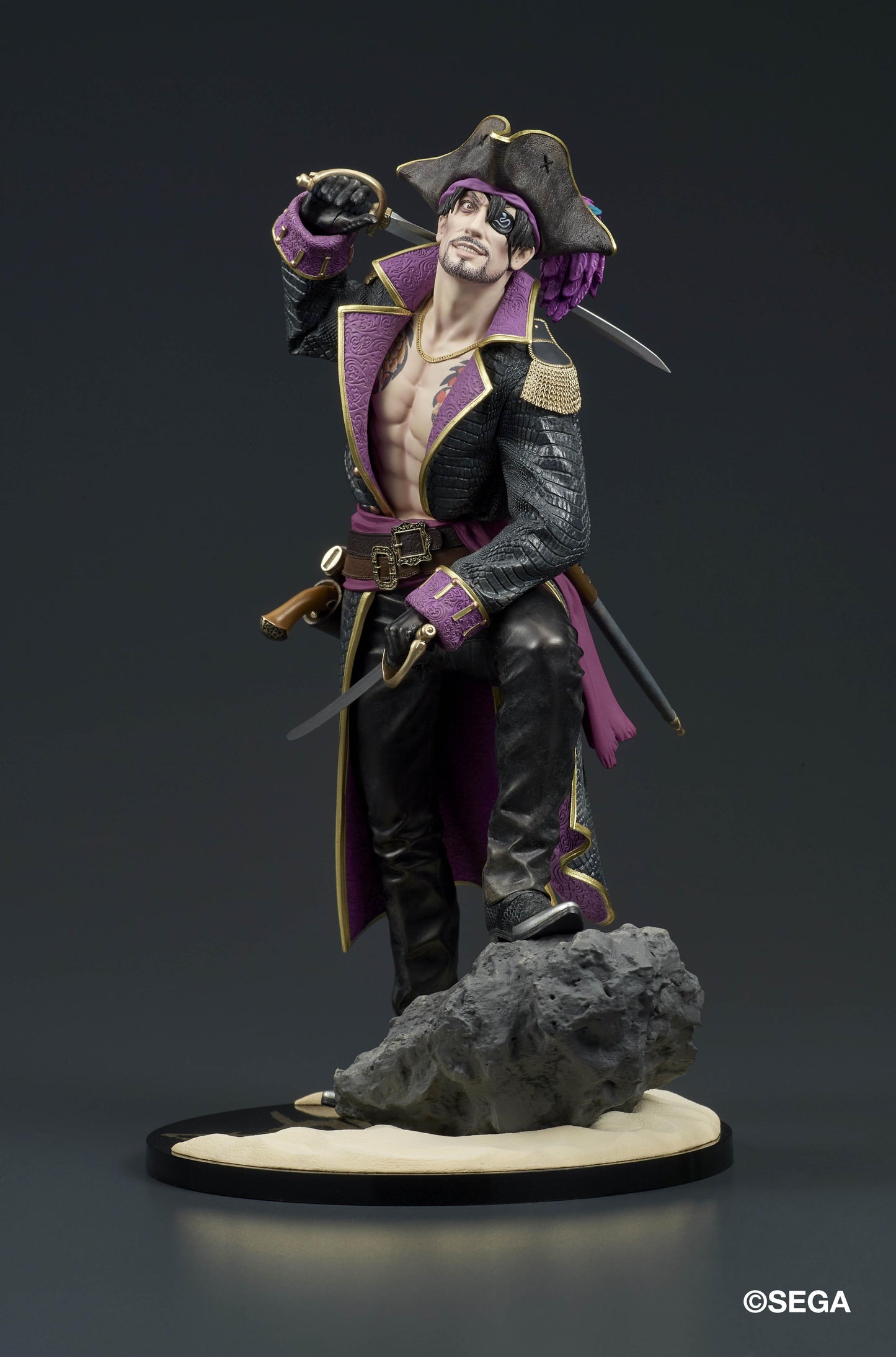 如龍8外傳 Pirates in Hawaii DIGSTA 真島吾朗 船長手辦