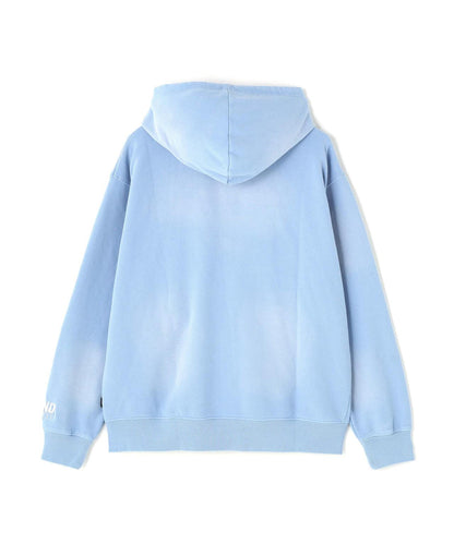 WIND AND SEA / SULFUR DYEING LOGO ZIP SWEATSHIRT